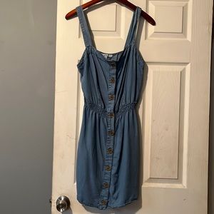 Button up, denim, summer dress